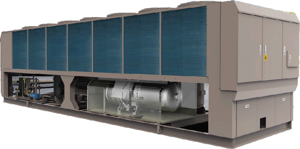 공냉식 스크류 냉동기